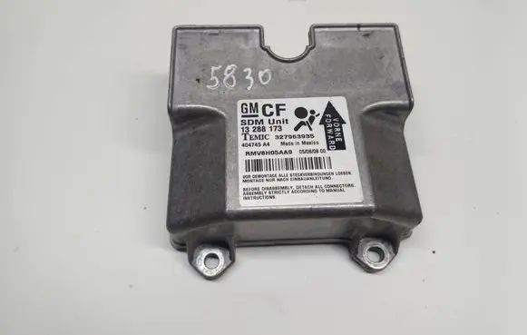 Opel Zafira B Airbag control unit/module 13288173 327963935 404745A4