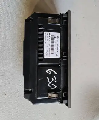 Audi A6 S6 C6 4F Climate control unit 4F1820043G 4F0910043 5HB00883431