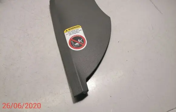 Dashboard side end trim