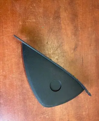 Dashboard side end trim