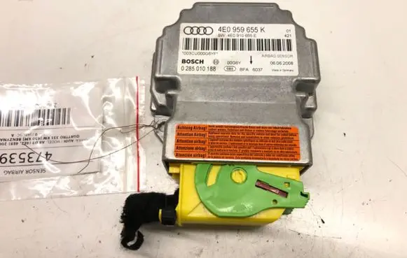 Airbag deployment crash/impact sensor