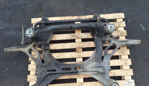 Volkswagen Touareg I Front subframe 2177LZ3D0129540