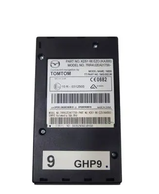 Mazda 6 GPS navigation control unit/module 7RR4U2EA01700 066382X00819 DP6382N00819