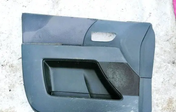 Front door card panel trim