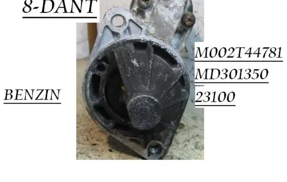 Hyundai Elantra Starter motor M002T44781 MD301350