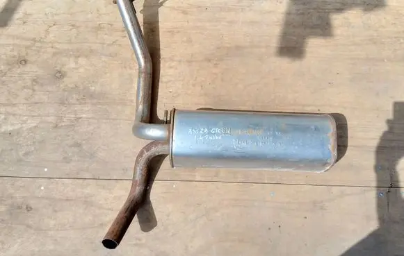 Opel Astra H Muffler/silencer 13265308