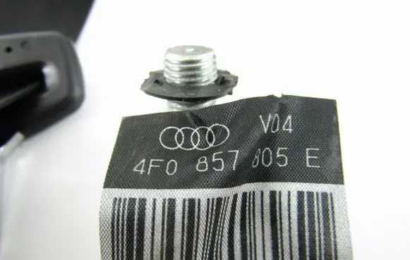 Audi A6 S6 C6 4F Rear seatbelt 4F0857805E