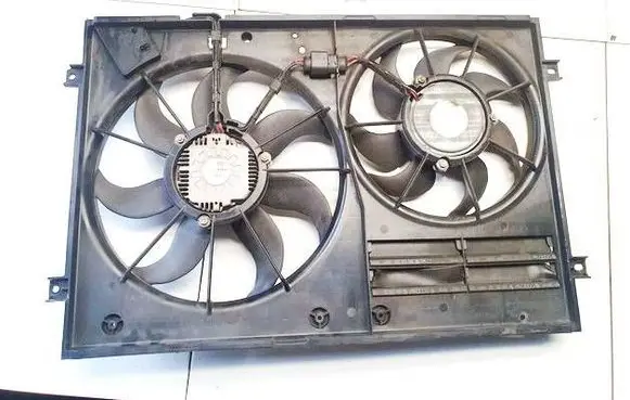 Audi TT TTS Mk2 Radiator cooling fan shroud 1k0121207ac 1k0121205s