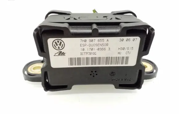 Volkswagen Touran I ESP acceleration yaw rate sensor 7H0907655A
