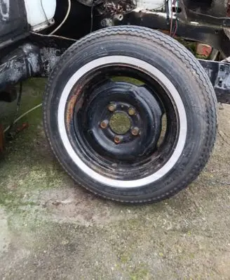 Opel Commodore A R14 steel rim 