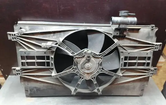 Mitsubishi Lancer X Electric radiator cooling fan