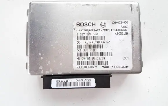 Mercedes-Benz GL X164 Gearbox control unit/module A1645400662 1137328138
