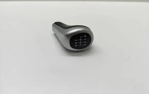 BMW 5 E60 E61 Gear lever shifter trim leather/knob 
