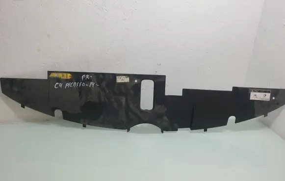 Engine bonnet/hood lock trim molding