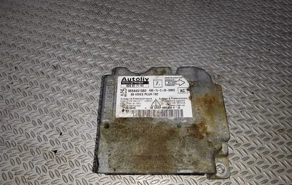 Peugeot 307 Airbag control unit/module 9654491080 606877100