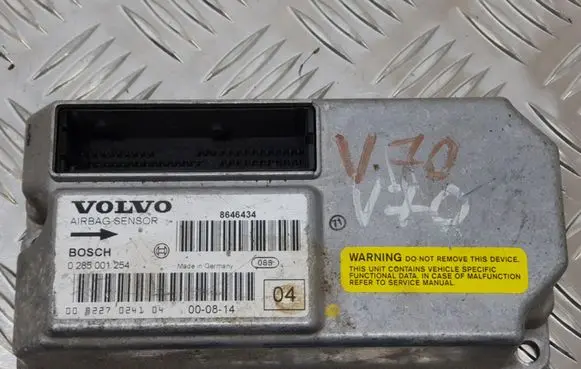 Volvo V70 Airbag control unit/module 0285001254
