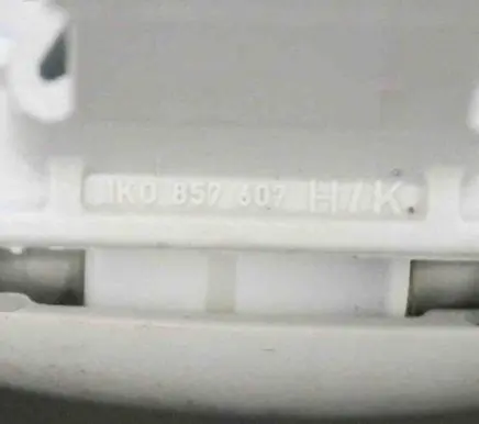Volkswagen PASSAT CC Rear interior roof grab handle 1K0857607
