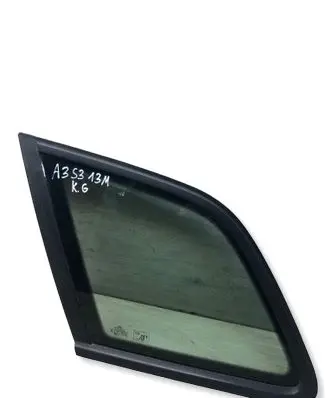Audi A3 S3 8V Rear side window DOT682M3232AS2 E000199 43R001583