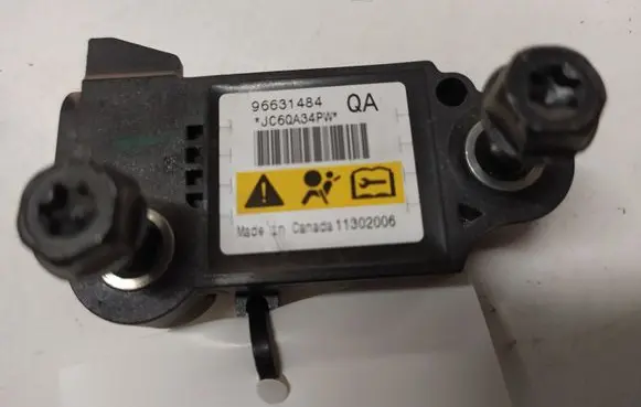 Opel Antara Airbag deployment crash/impact sensor 603502332B 96631484
