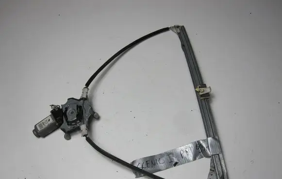 Renault Scenic I Front door window regulator with motor 114144