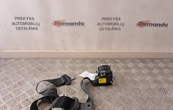 Renault Trafic III (X82) Rear seatbelt 34144154D 34138930A