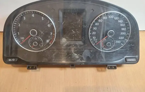 Volkswagen Touran II Speedometer (instrument cluster) 1T0920875L 1319010668