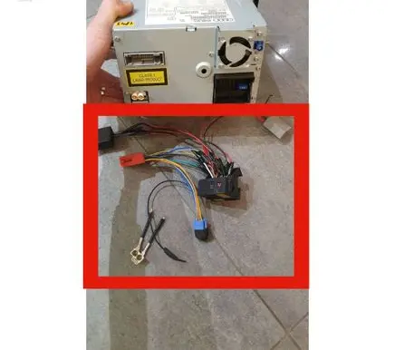 Audi A4 S4 B7 8E 8H Sound system wiring loom 3B7035444 RNSE 8H0035192F