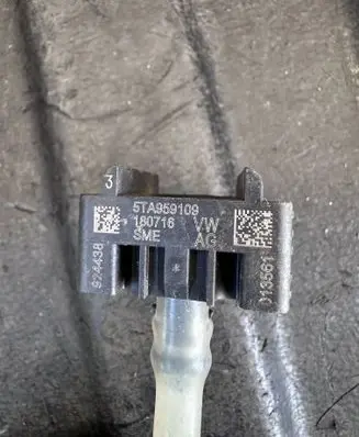 Airbag deployment crash/impact sensor