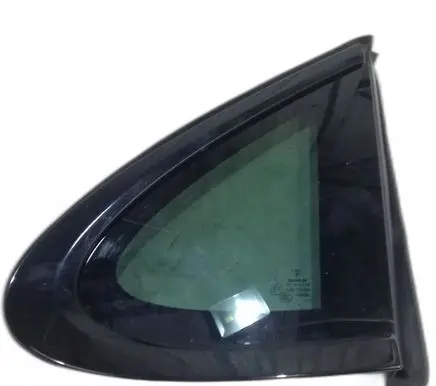 Rear vent window glass