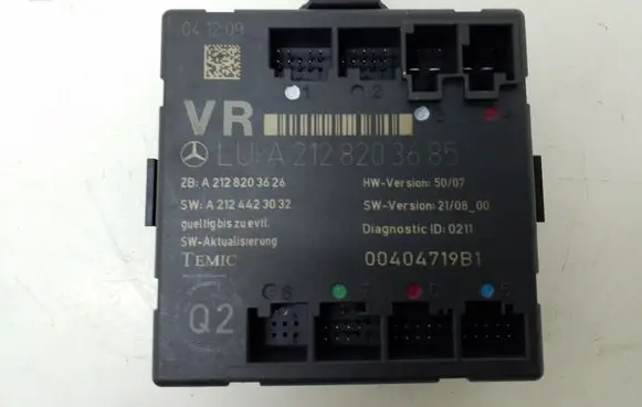 Mercedes-Benz E W212 Door control unit/module A2128203685