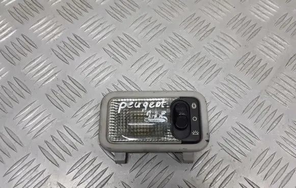 Peugeot 206 Headlining lighting console trim 
