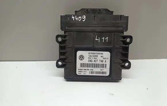 Volkswagen Jetta VI Gearbox control unit/module 09G927749A 129S2856 LNDB011317