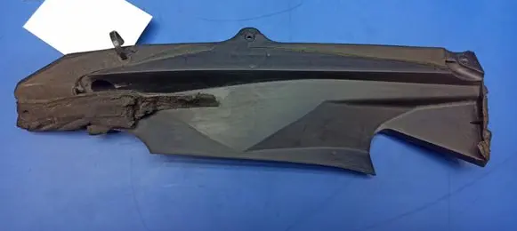 Mercedes-Benz CLK A209 C209 Rain gutter 2036201673