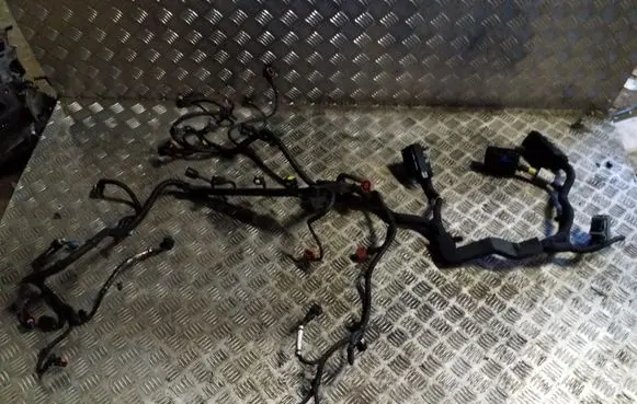 Engine installation wiring loom