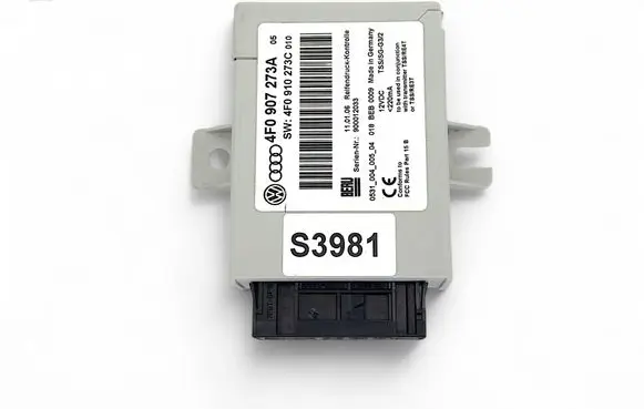 Audi A6 S6 C6 4F Tire pressure control unit 4F0907273A 4F0910273C