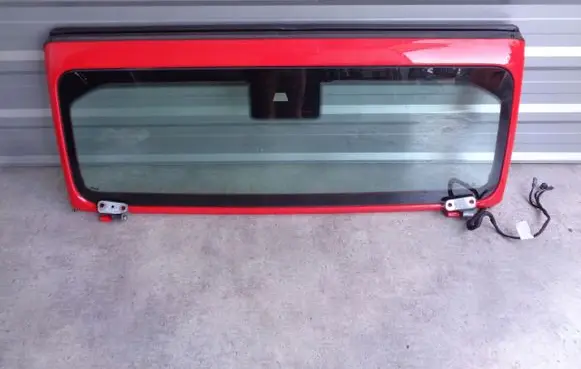 Jeep Wrangler Rear windscreen/windshield window 