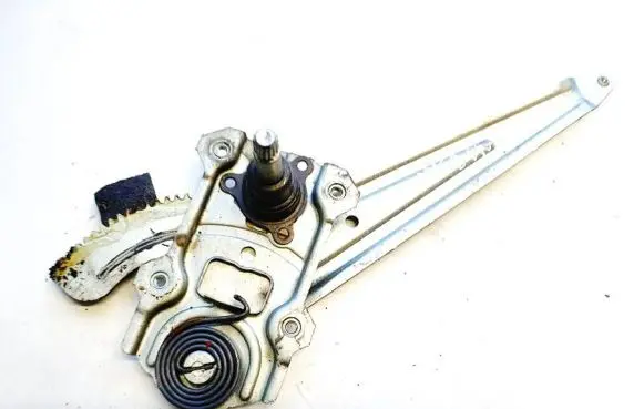 Sliding door window regulator with motor