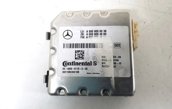 Mercedes-Benz E W212 Windshield/windscreen camera A0009050038