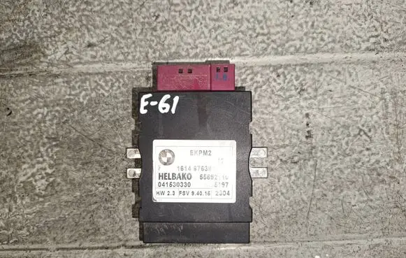 BMW 5 E60 E61 Fuel injection pump control unit/module 676381102