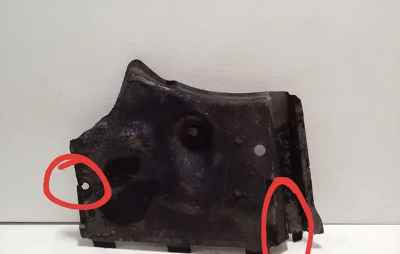 Front underbody cover/under tray