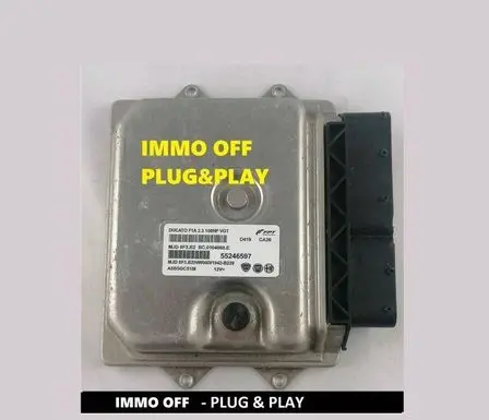 Fiat Ducato Engine control unit/module ECU 55246597 MFD8J3B2
