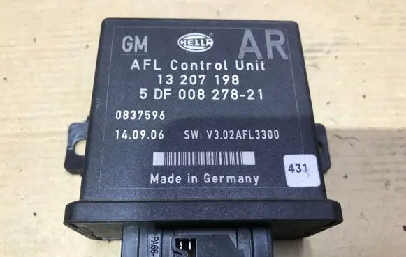 Opel Astra H Headlight ballast module Xenon 13207198