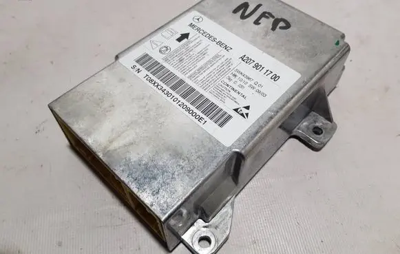 Mercedes-Benz E C207 W207 Airbag control unit/module A2079011700FFFF A2079011700