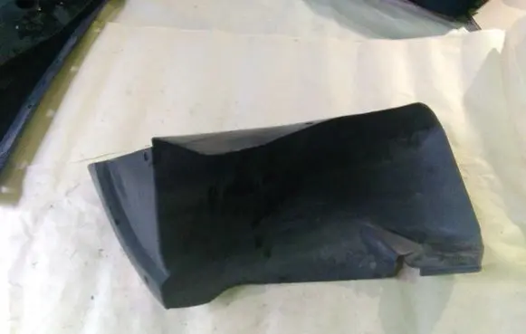 Peugeot 206 Rear arch fender liner splash guards 9629312580