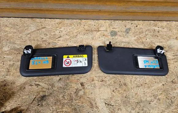 Toyota Corolla E210 E21 Sun visor 74320-02E70 74310-02L80