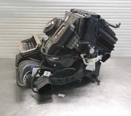 Interior heater climate box assembly