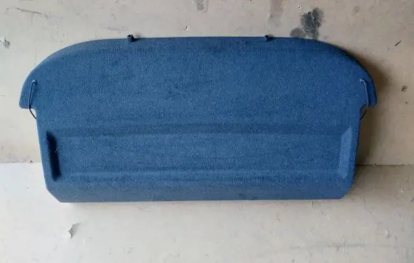 Parcel shelf