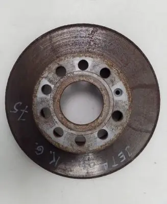 Volkswagen Jetta VI Rear brake disc 1K0615601AC