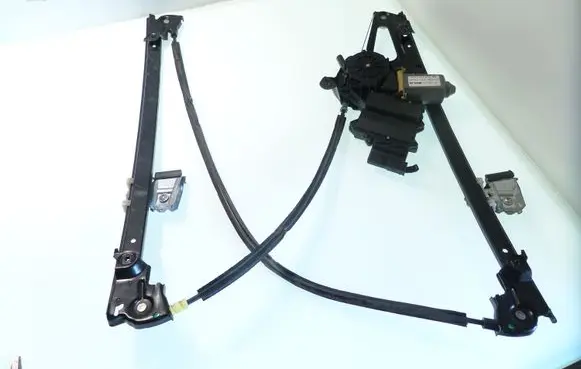 Volkswagen Sharan Front door window regulator with motor 7M3837402 7M3959802
