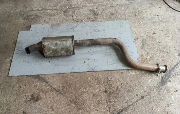 Renault Espace - Grand espace IV Rear muffler/silencer tail pipe 